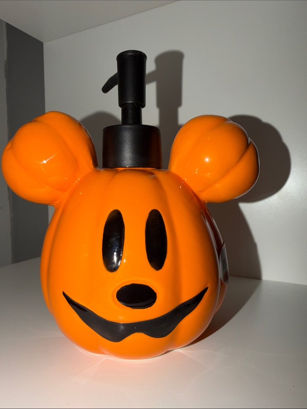 ✨Festive Orange Pumpkin Soap Dispenser with Black Pump